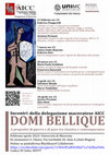 Research paper thumbnail of Febbraio-aprile 2023. Macerata, Associazione Italiana di Cultura Classica, Ciclo di incontri "Domi bellique. A proposito di guerra e di pace tra classico e contemporaneo"