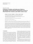 Research paper thumbnail of Evaluation of Viability and Proliferation Profiles on Macrophages Treated with Silica Nanoparticles In Vitro via Plate-Based, Flow Cytometry, and Coulter Counter Assays