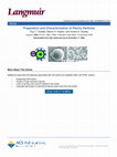 Research paper thumbnail of Preparation and Characterization of Patchy Particles