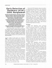 Research paper thumbnail of Early Detection of Pandemic (H1N1) 2009, Bangladesh