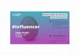 Research paper thumbnail of Presentation "Influencer"