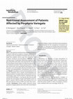 Research paper thumbnail of Nutritional Assessment of Patients Affected by Porphyria Variegata