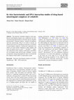 Research paper thumbnail of In vitro bacteriostatic and DNA interaction studies of drug-based mixed-ligand complexes of cobalt(II)