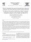 Research paper thumbnail of Plans for longitudinal and transverse neutralized beam compression experiments, and initial results from solenoid transport experiments