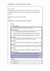 Research paper thumbnail of Unsettling, Rooting, and Shifting: Growing Pains for the Bottom-up Confederal Democracy Movement in North American Racial-Settler Context