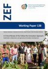 Research paper thumbnail of A critical review of the follow-the-innovation approach: Stakeholder collaboration and agricultural innovation development