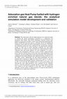 Research paper thumbnail of Adsorption gas Heat Pump fuelled with hydrogen enriched natural gas blends: the analytical simulation model development and validation