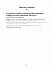 Research paper thumbnail of Perfluoroalkyl Cobalt(III) Fluoride and Bis(perfluoroalkyl) Complexes: Catalytic Fluorination and Selective Difluorocarbene Formation