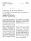 Research paper thumbnail of Evaporation over a glacial lake in Antarctica