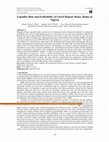 Research paper thumbnail of Liquidity Risk and Profitability of Listed Deposit Money Banks in Nigeria