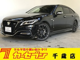 トヨタ クラウン ハイブリッド 2.5 RS アドバンス Four 4WD 純AW付 フルモデリスタ 純ナビ ドラレコ