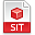 File Extension Sit Icon