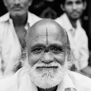 Man wearing Tilaka