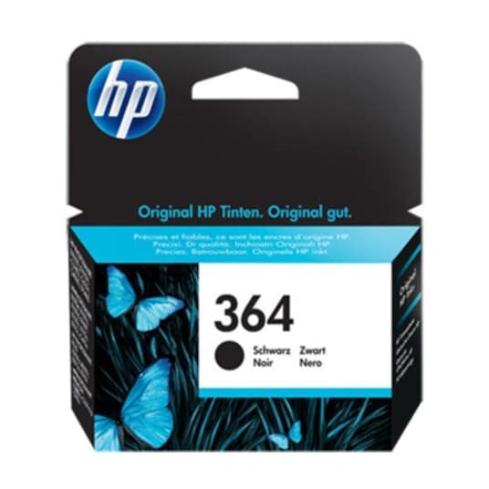 Hp 364 - Svart - Original - Blekkpatron - For Deskjet 35Xx  Photosmart 55Xx, 55Xx B111, 65Xx, 7510 C311, 7520, Wireless B110