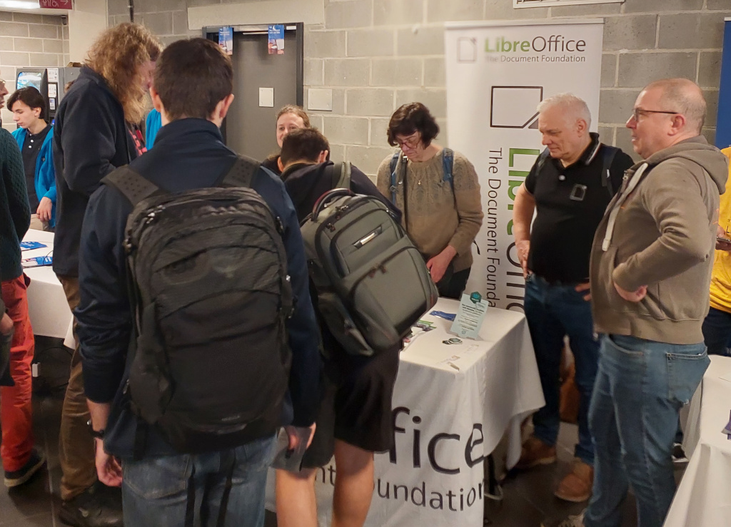 LibreOffice stand at FOSDEM