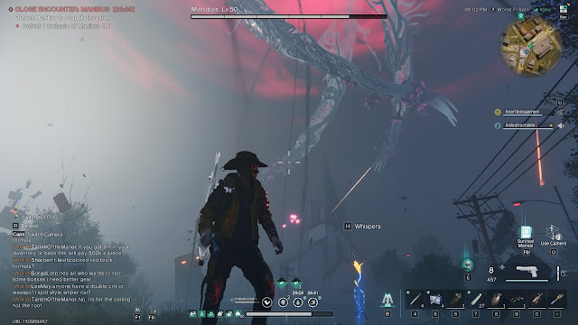 A screenshot from the game Once Human featuring the Manibus event