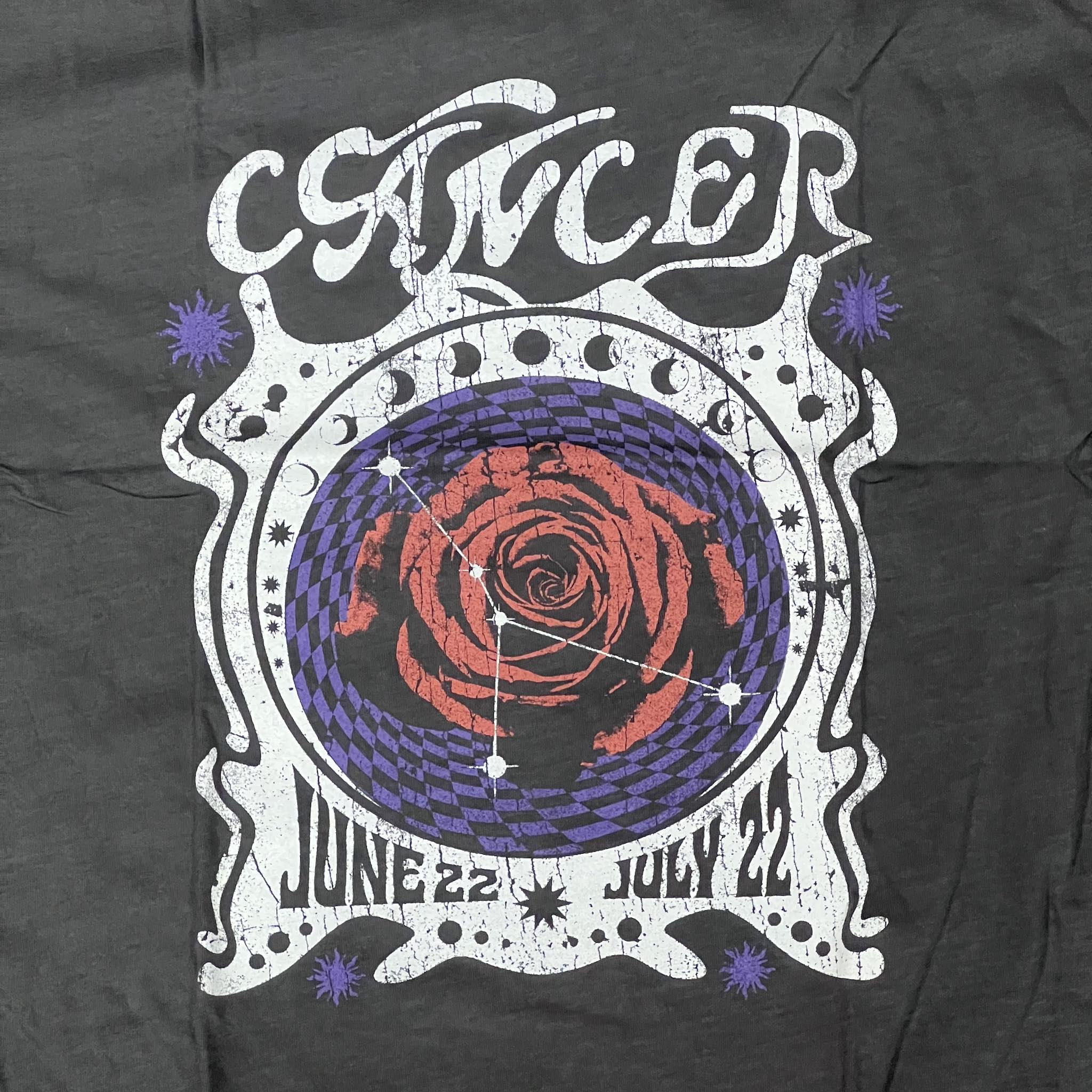 Cancer Sun Sign Zodiac Graphic Tee Shirt