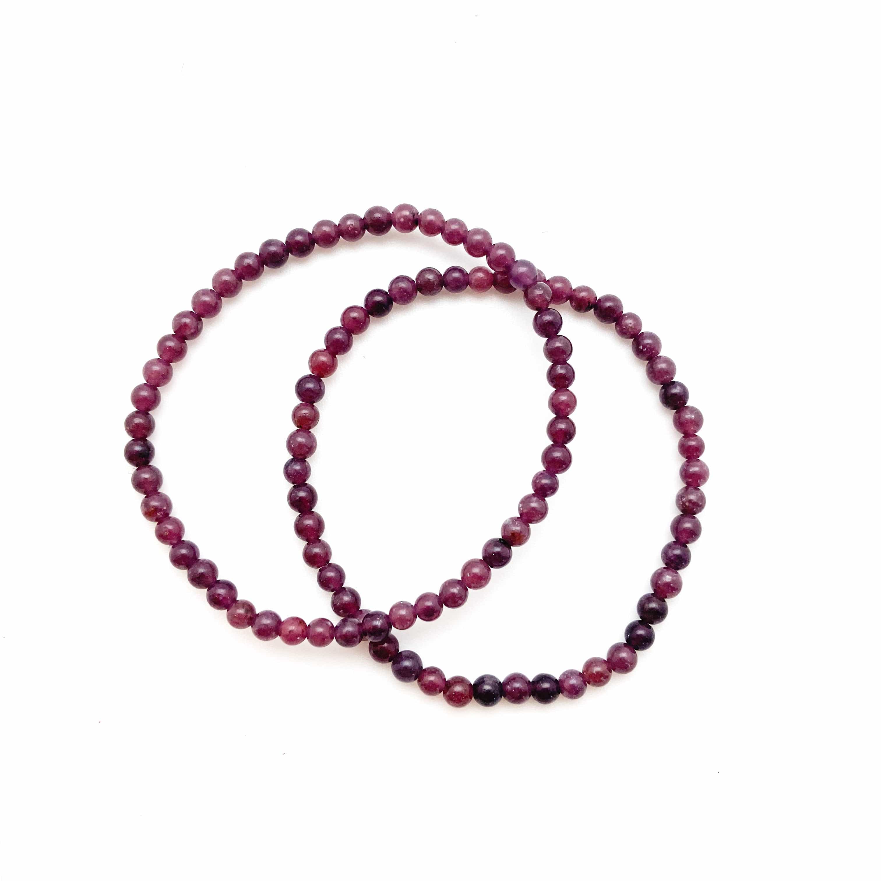 Lepidolite Power Mini 4mm Bead Bracelet