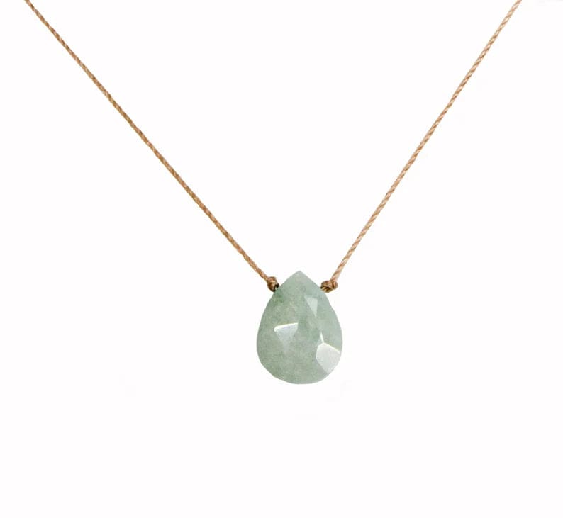 Milky Aquamarine Luxe Beautiful Mom Necklace