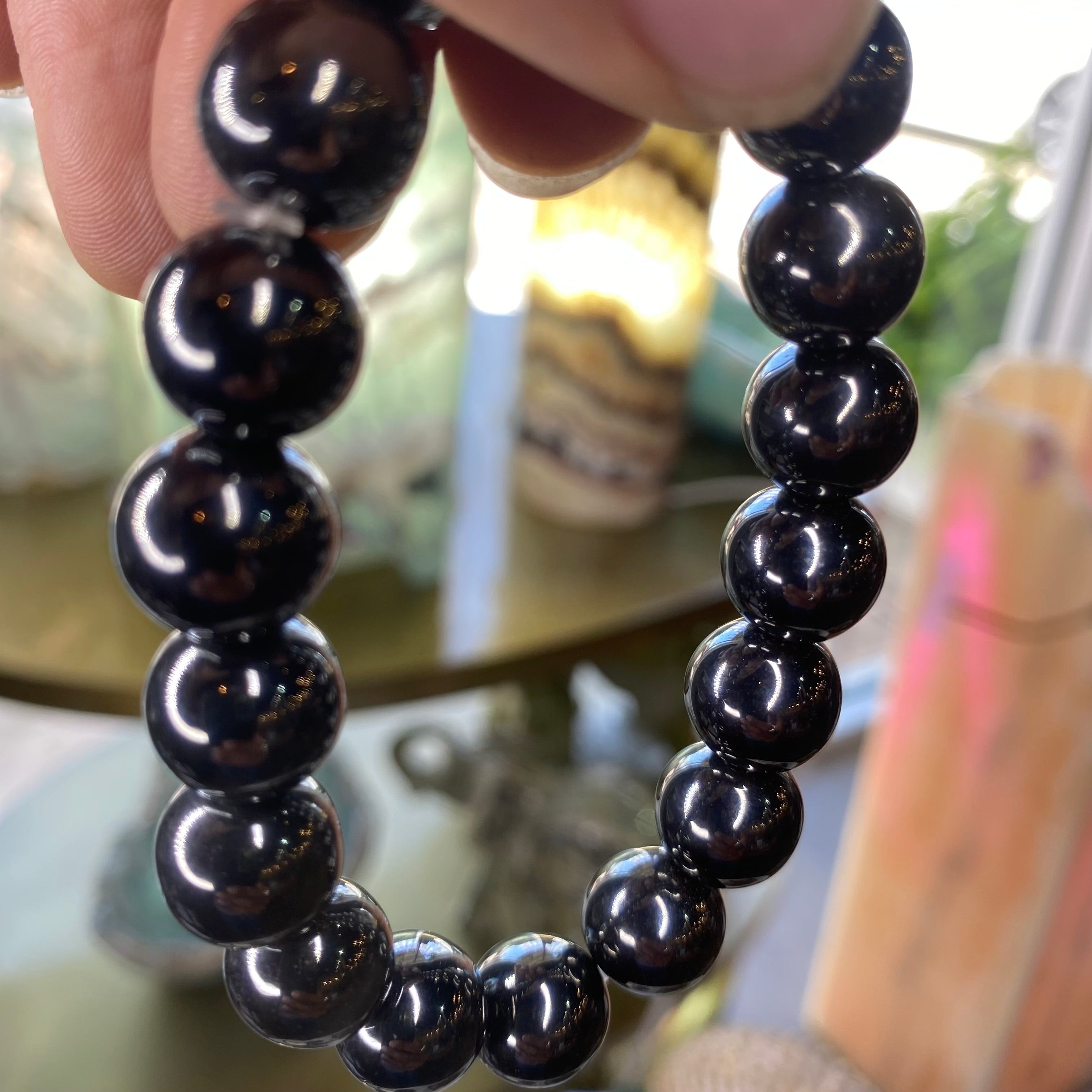 Hematite Chunky Bracelet