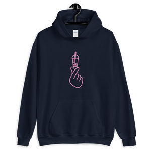 Navy S I Love Bubble Tea Hoodie