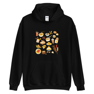 Black S Snacks in Taiwan Hoodie