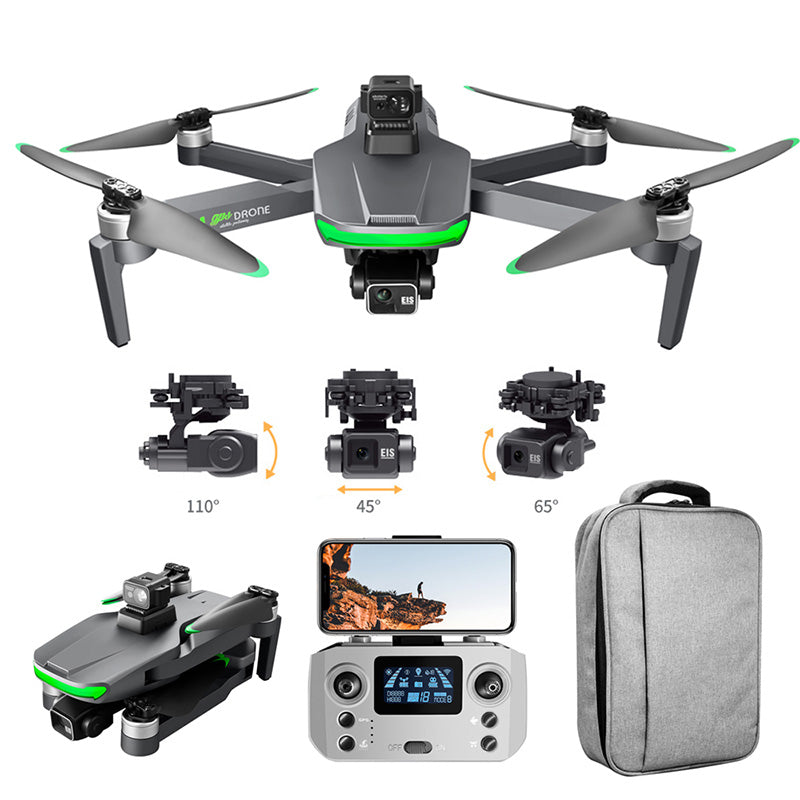 4K Drone S155 Pro 3-Axis Gimbal Obstacle Avoidance GPS 5G Relay WIFI Brushless Quadcopter