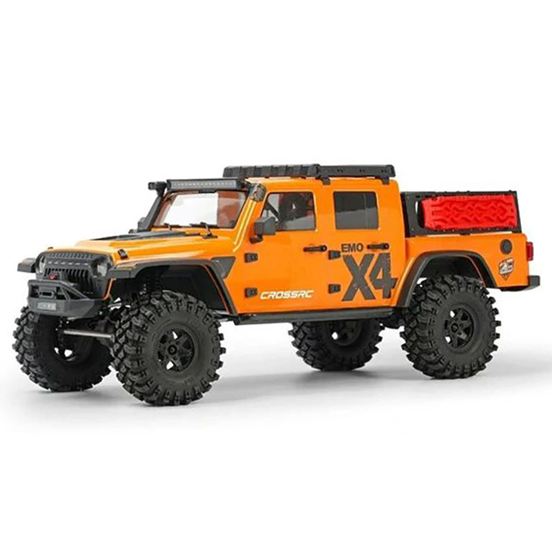 CROSSRC EMO X4 Big Leopard RC Car 4WD RTR 1:8 Climbing Crawler Off Road Rescue Vehicle