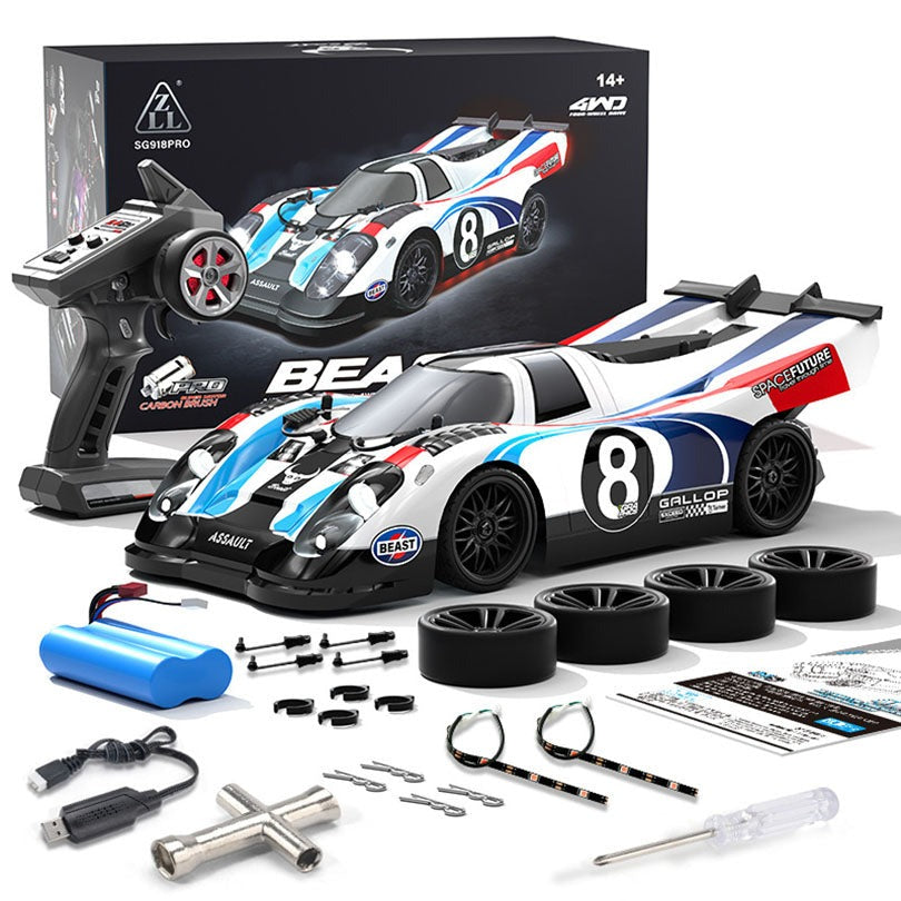 ZLL SG918 RC Car 4WD Carbon Brush 70km/h High Speed 1∶16 Full Scale Drift Car