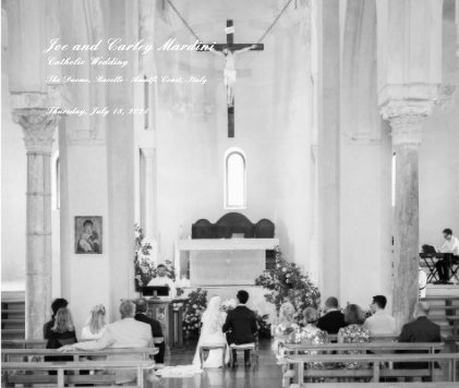 Joe and Carley Mardini Catholic Wedding The Duomo, Ravello - Amalfi Coast, Italy book cover