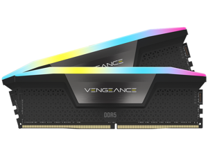 CORSAIR Vengeance RGB 32GB (2 x 16GB) 288-Pin PC RAM DDR5 6000 (PC5 48000) Desktop Memory Model CMH32GX5M2E6000C36