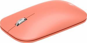 Microsoft Mobile Mouse - Peach. Comfortable Right/Left Hand Use with Metal Scroll Wheel, Wireless, Bluetooth for PC/Laptop/Desktop, works with Mac/Windows 8/10/11 Computers