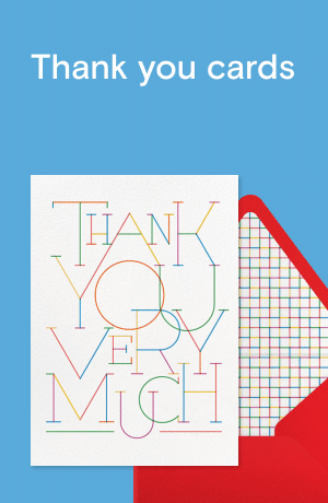 Thank you cards