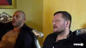 Two succulent cocks for Rebecca