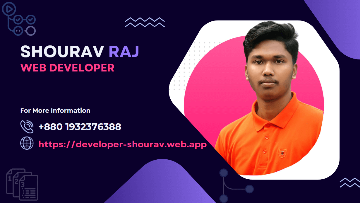 Developer-shourav-Banner