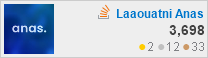 profile for Laaouatni Anas at Stack Overflow, Q&A for professional and enthusiast programmers