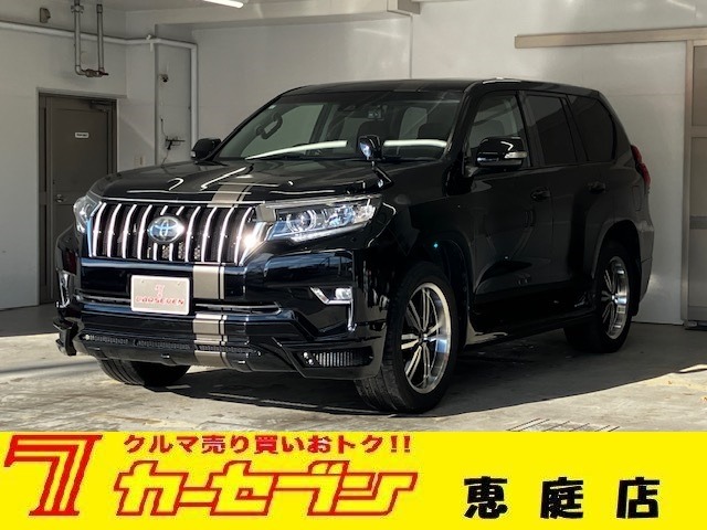 トヨタ&nbsp;ランドクルーザープラド&nbsp;2.7 TX 4WD&nbsp;M'zSPEEDエアロ・18AW・マフラー ドラレコ&nbsp;北海道