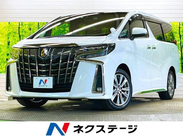 トヨタアルファード禁煙車 純正9型ディスプレイ12型後席モニタ 中古車画像