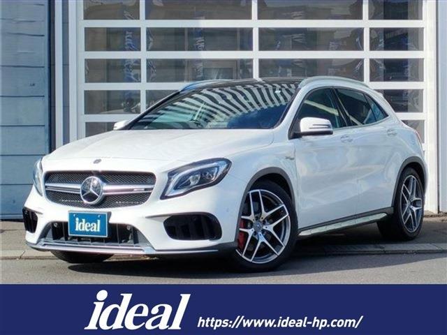 メルセデスＡＭＧ&nbsp;GLAクラス&nbsp;GLA 45 4マチック 4WD&nbsp;サンルーフ 電動黒革 ナビ LEDライト ACC&nbsp;北海道