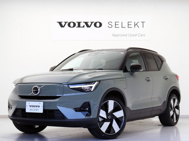 ボルボ&nbsp;XC40リチャージ&nbsp;アルティメット シングルモーター&nbsp;電気自動車 サンルーフ ピクセルLED 2024年&nbsp;東京都