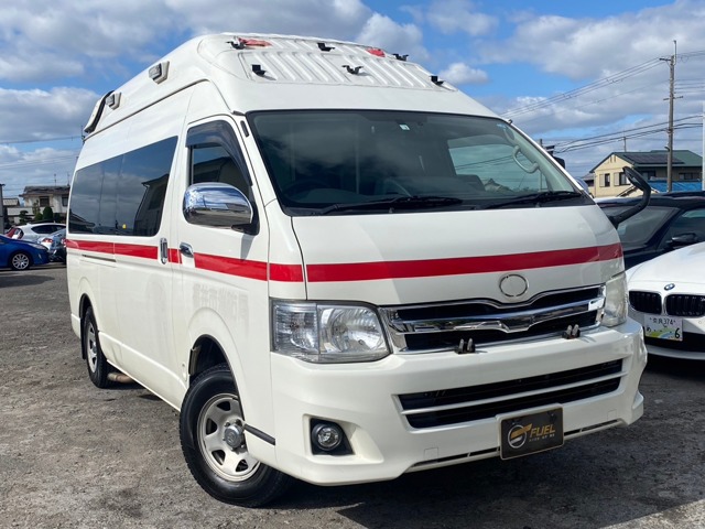 トヨタ&nbsp;ハイエースバン&nbsp;救急車 4WD CBF-TRH226S&nbsp;ドラレコ&nbsp;奈良県