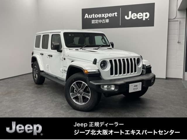 ジープ&nbsp;ラングラー&nbsp;アンリミテッド サハラ 4WD&nbsp;元デモカ- レザ-シ-ト Bカメラ 純正ナビ TV&nbsp;大阪府