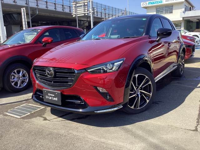 マツダ&nbsp;CX-3&nbsp;1.5 15S ビビッド モノトーン 4WD&nbsp;元試乗車 360モニター&nbsp;埼玉県