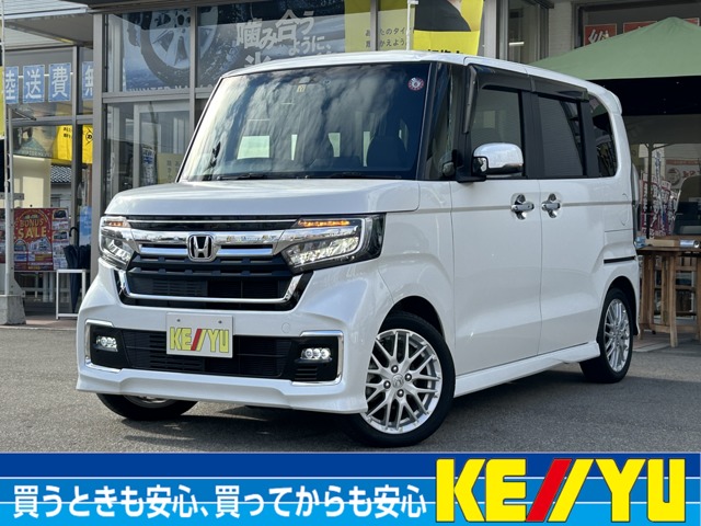 ホンダ&nbsp;N-BOX&nbsp;カスタム 660 L ターボ&nbsp;禁煙 8型ナビ 衝突軽減 シートヒーター&nbsp;富山県