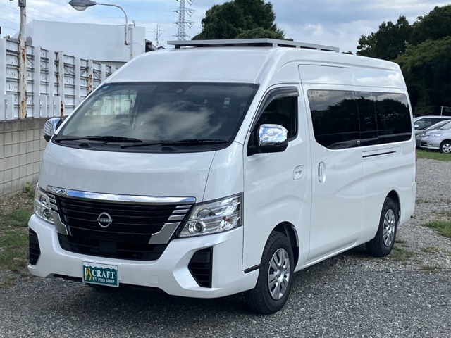 日産&nbsp;NV350キャラバン&nbsp;2.5 DX スーパーロングボディ ワイド ハイルーフ&nbsp;クラフトキャンパー ジェニュイン7人乗&nbsp;東京都