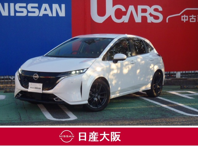 日産&nbsp;ノートオーラ&nbsp;1.2 G&nbsp;衝突被害軽減ブレーキ アラウンドビュー&nbsp;大阪府