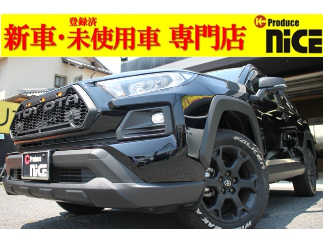 トヨタ&nbsp;RAV4&nbsp;2.0 アドベンチャー オフロード パッケージII 4WD&nbsp;ラプターグリル デジタルミラー 10.5型ナビ&nbsp;滋賀県