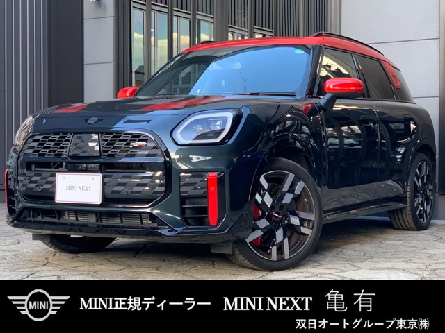 ミニ&nbsp;ミニカントリーマン&nbsp;ジョン クーパー ワークス ALL4 DCT 4WD&nbsp;元試乗車全国2年間保証付純正ナビACC 20AW&nbsp;東京都