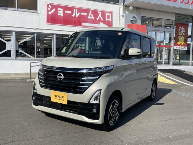 日産&nbsp;ルークス&nbsp;660 ハイウェイスターX 4WD&nbsp;純正9インチナビ前後ドラレETC付&nbsp;岩手県