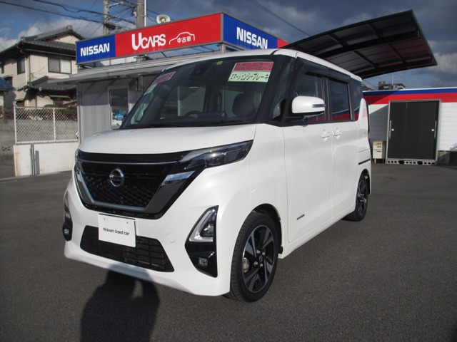 日産&nbsp;ルークス&nbsp;660 ハイウェイスターGターボ プロパイロット エディション&nbsp;両側オートスライドドア&nbsp;愛媛県